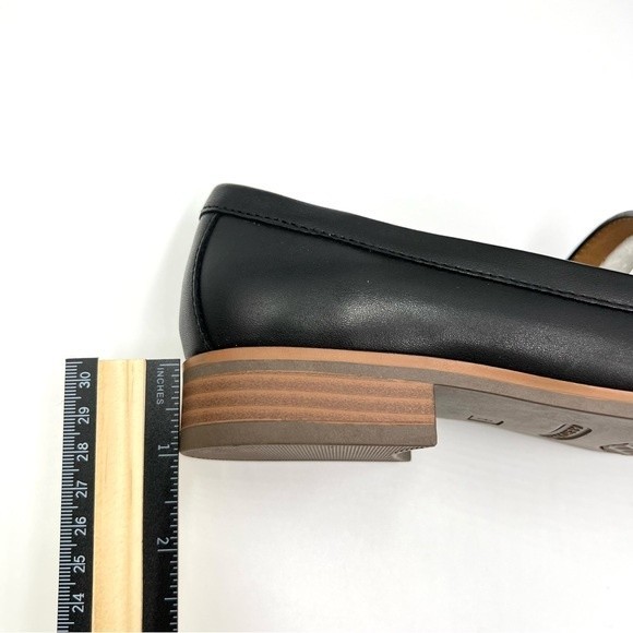 NEW Aerosoles Womens Size 6 Black Leather East‎ Side Slip On Loafers Shoes - Picture 11 of 12